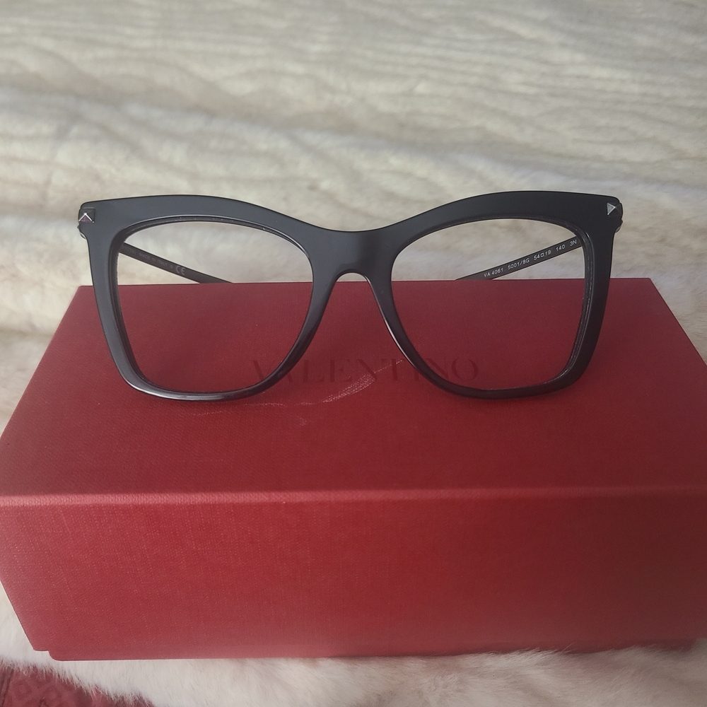 Valentino Women's Black Eyeglasses Frame Only Style # VA 4061
